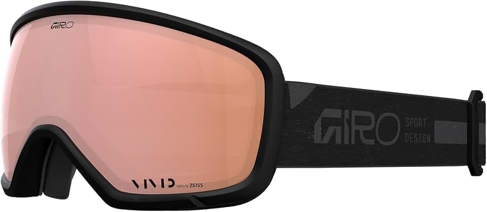 Giro Millie Ski Goggles - Snowboard Goggles for Women & Youth - VIVID Lens - Anti-Fog - OTG (Over Glasses)