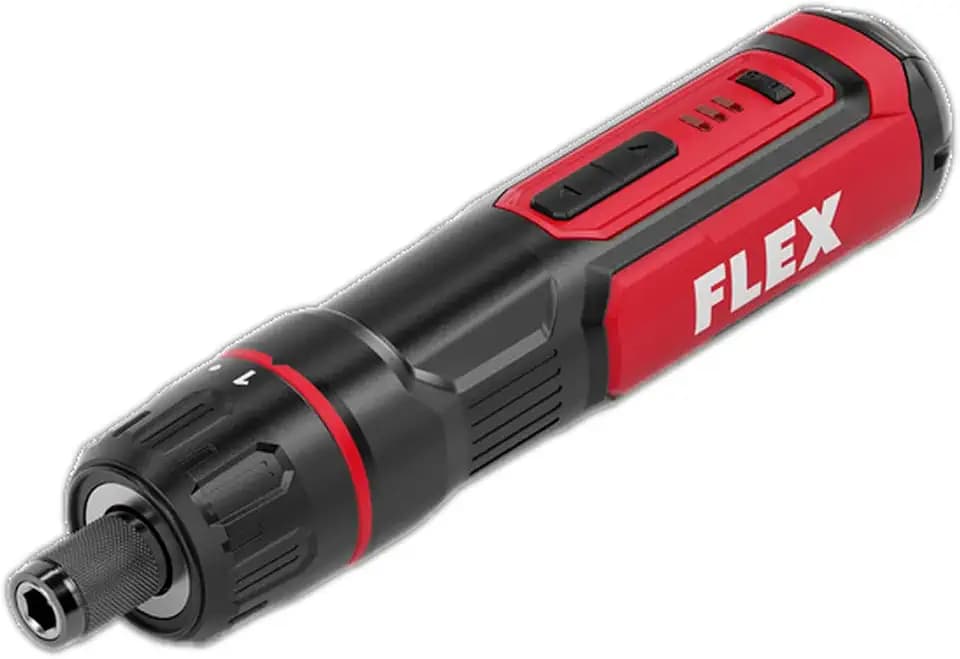 Flex Akku-Schraubendreher, starke Leistung im Hosentaschen-Format, 4 V SD 7-320 4 (mit Ladekabel und Transporttasche, Schraubenzieher) 534549