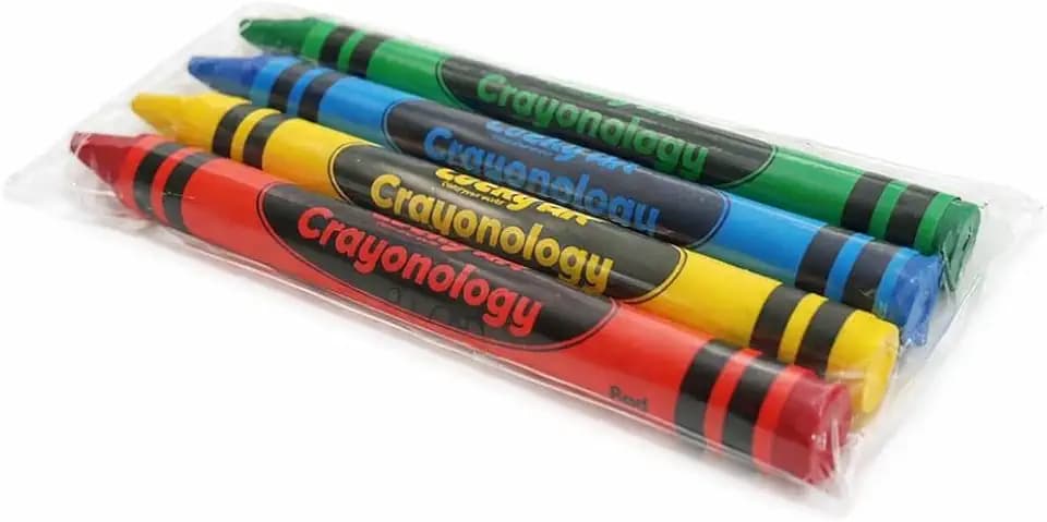 Crayon Packs, Standard, 20 Sets of 4, 80 Count