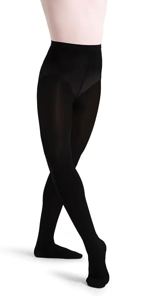 Capezio Girls 7-16 Ultra Shimmery Footed Tights