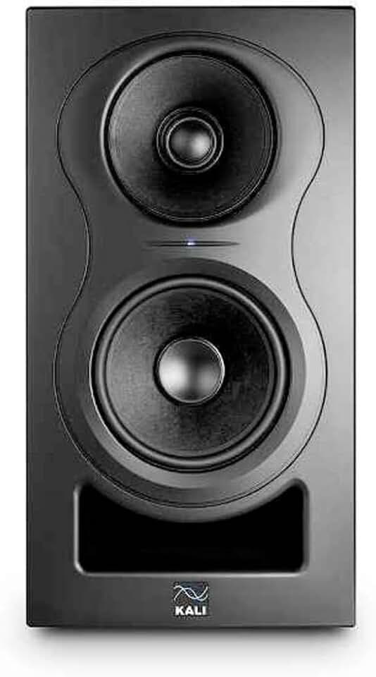 Kali Audio IN-5 Nahfeldmonitor, Studio-Lautsprecher (3 Weg System mit koaxialem Mittel-/Hochtöner, mit ausgeklügeltem Bassreflex-System, verzerrungsarmer und transparenter Sound), schwarz