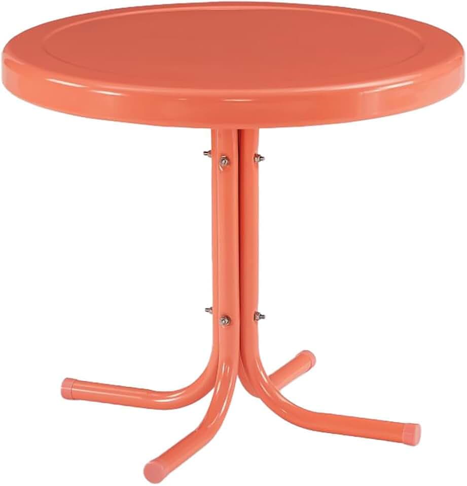 Crosley Furniture Griffith Retro Metal Outdoor Side Table