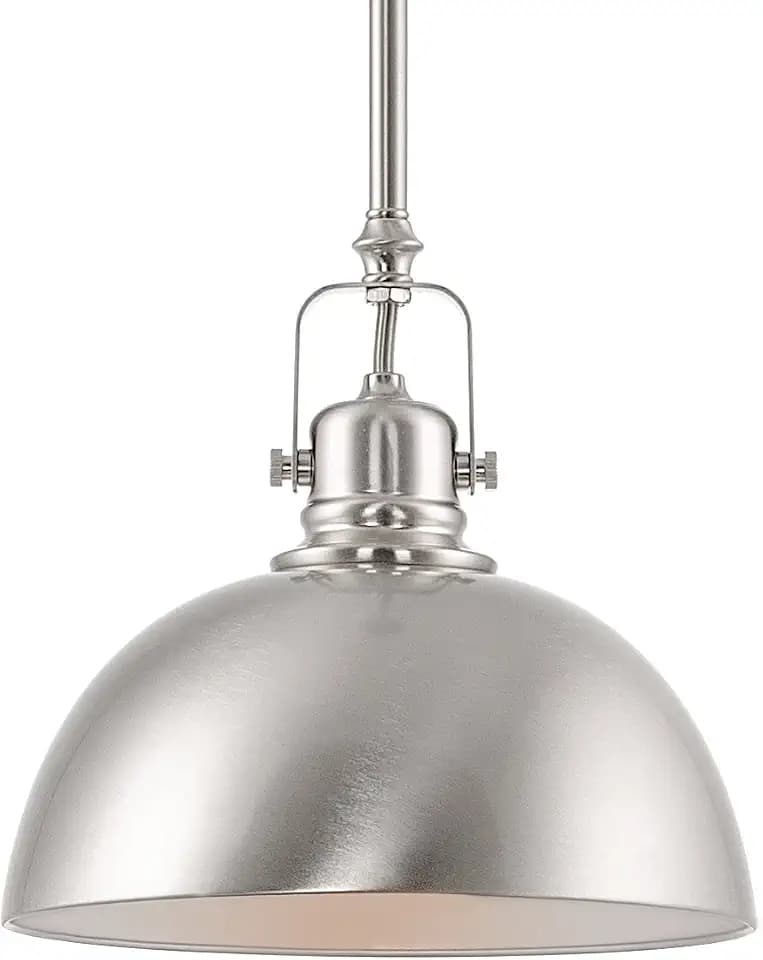 Kira Home Belle 9" Modern Industrial Mini Pendant Light for Kitchen Island