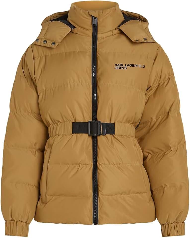KARL LAGERFELD JEANS Damen Belted Puffer