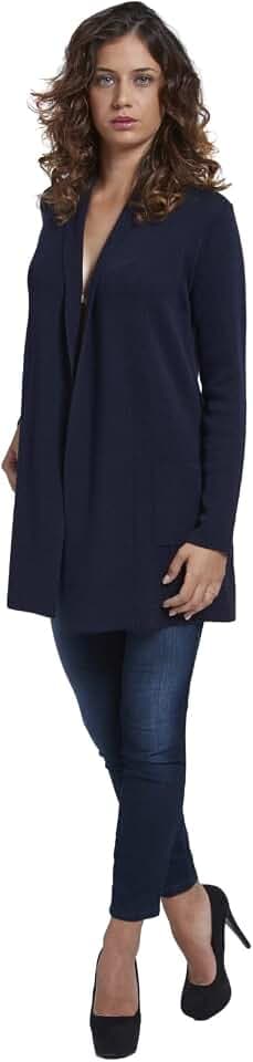 BRUNELLA GORI Strickjacke für Damen Lang - Herbst/Winter - 100% Extrefeine Merinowolle - Made in Italy