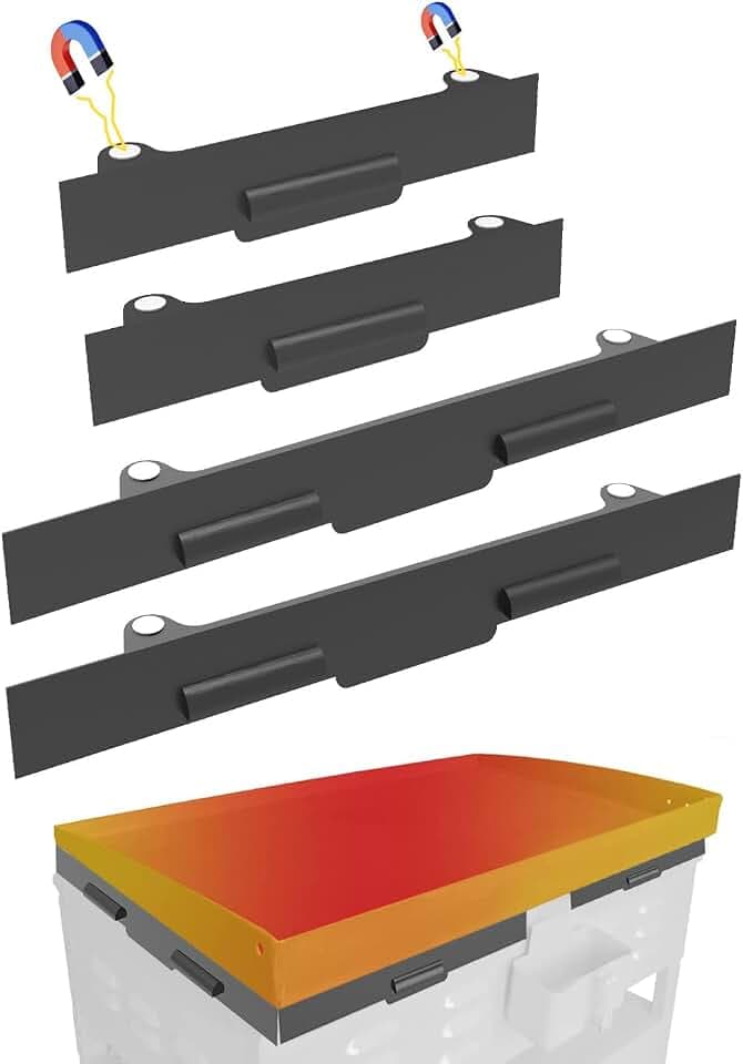 Koutemie Magnetic Wind Screen of Blackstone Wind Guards 17 Inch, 4 Pcs
