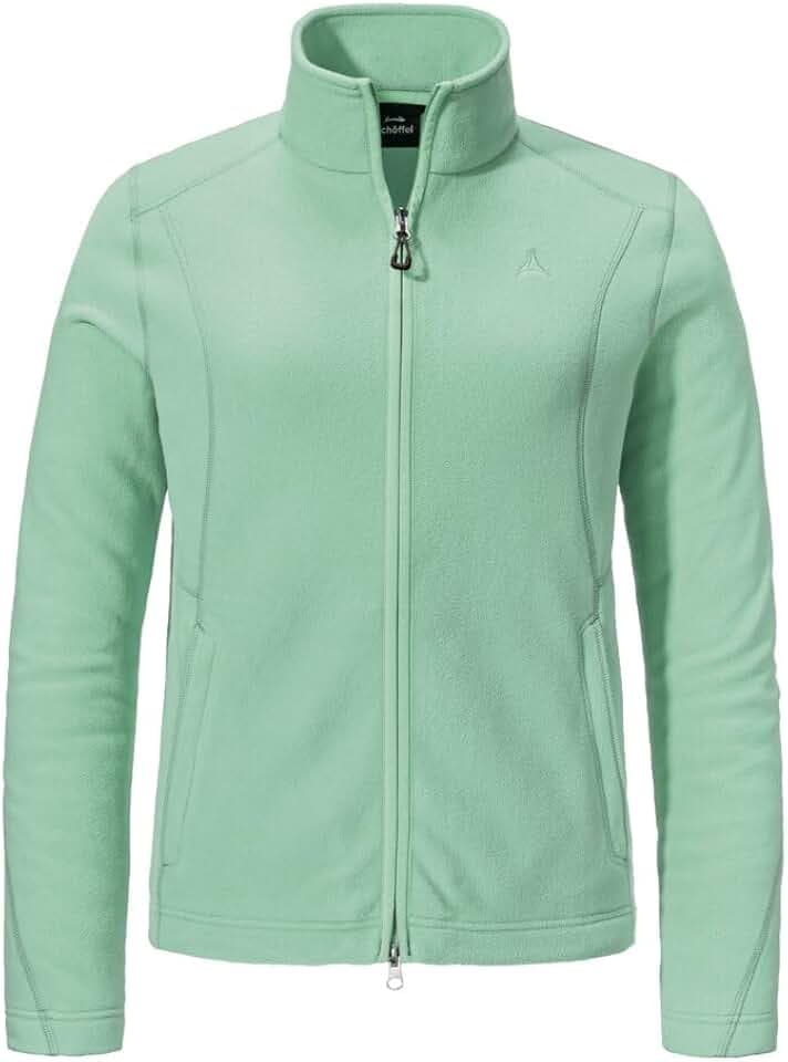 Schöffel Damen Fleece Jacket Leona3, gem jade, 44