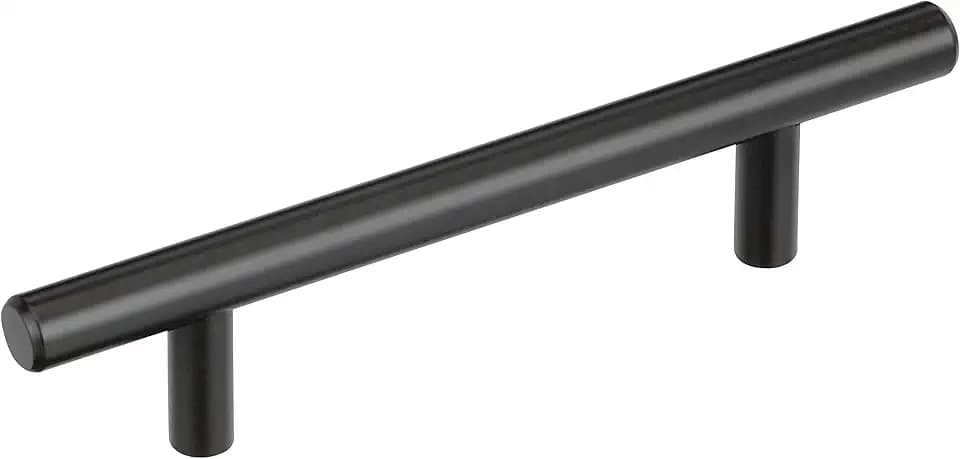 Amerock 10 Pack 3-3/4" Bar Pulls Matte Black Drawer Pull