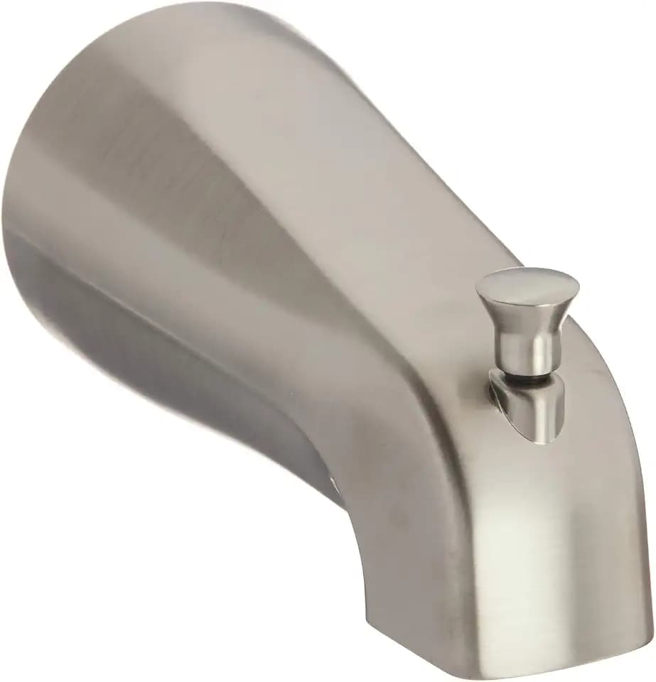 Moen 15856CBN Commercial Diverter Tub Spout, Brushed Nickel