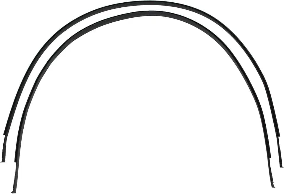 Left and Right Roof Drip Moulding Trim Rubber Seal Weather Strip