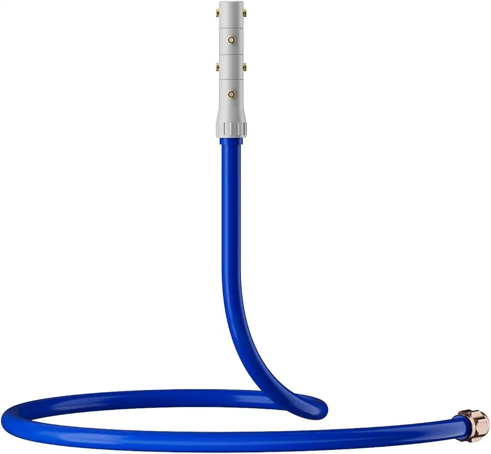 RESTMO 180 cm Mistsprinkler, Sprühnebel Kühlung mit 8 Düsen für Terrasse