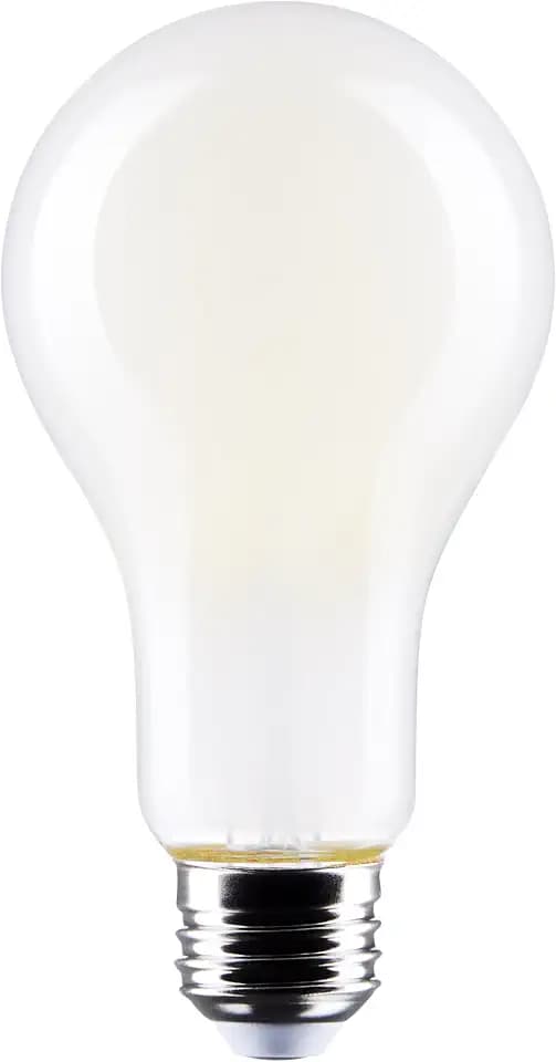Satco S12449 LED High-Lumen A21 Filament Bulb, 150W Replacement, White, 18.5 Watts