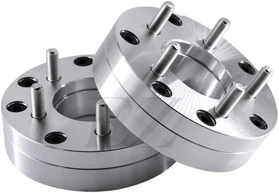 ezaccessory 2 Wheel Adapter 6x135 to 5x5.5 (5x139.7) Fits 6 Lug F150 & Mount 5x5.5 Wheels