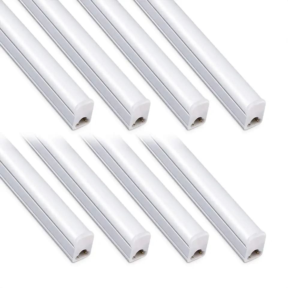 LED Shop Light for Garage, T5, 2FT, 10W, 1100LM, 6500K, 8 Pack