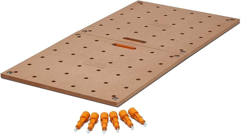 Bora Centipede Table Top Workbench Top 20mm Dog Holes MFT Work Bench Table