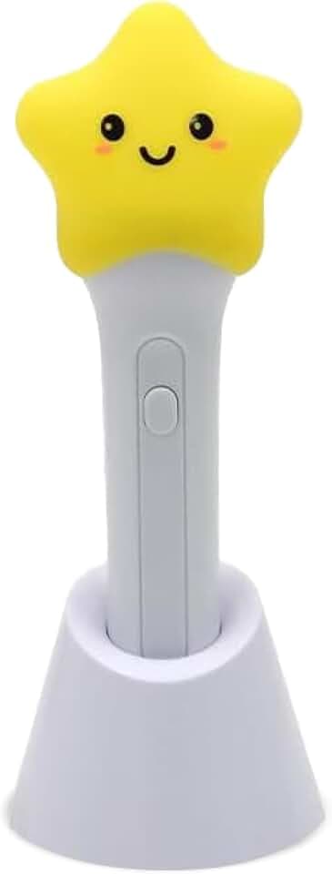 Robo Toys Stern Nachtlicht für Kinder – Weiches Silikon, USB-aufladbar, tragbare Einschlafhilfe & Stilllicht für das Babyzimmer