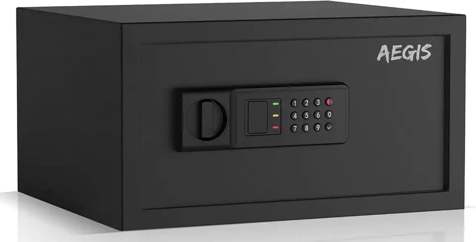 AEGIS 1.2 Cu Ft Digital Laptop Safe for Dorm Room, Home, Hotel & Office