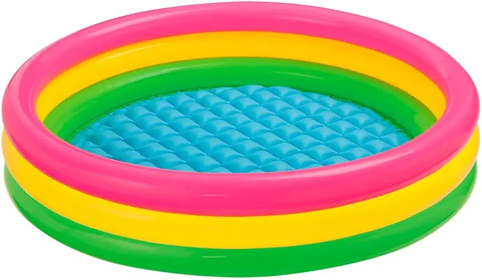 Intex - 45" Sunset Glow Three Ring Pool