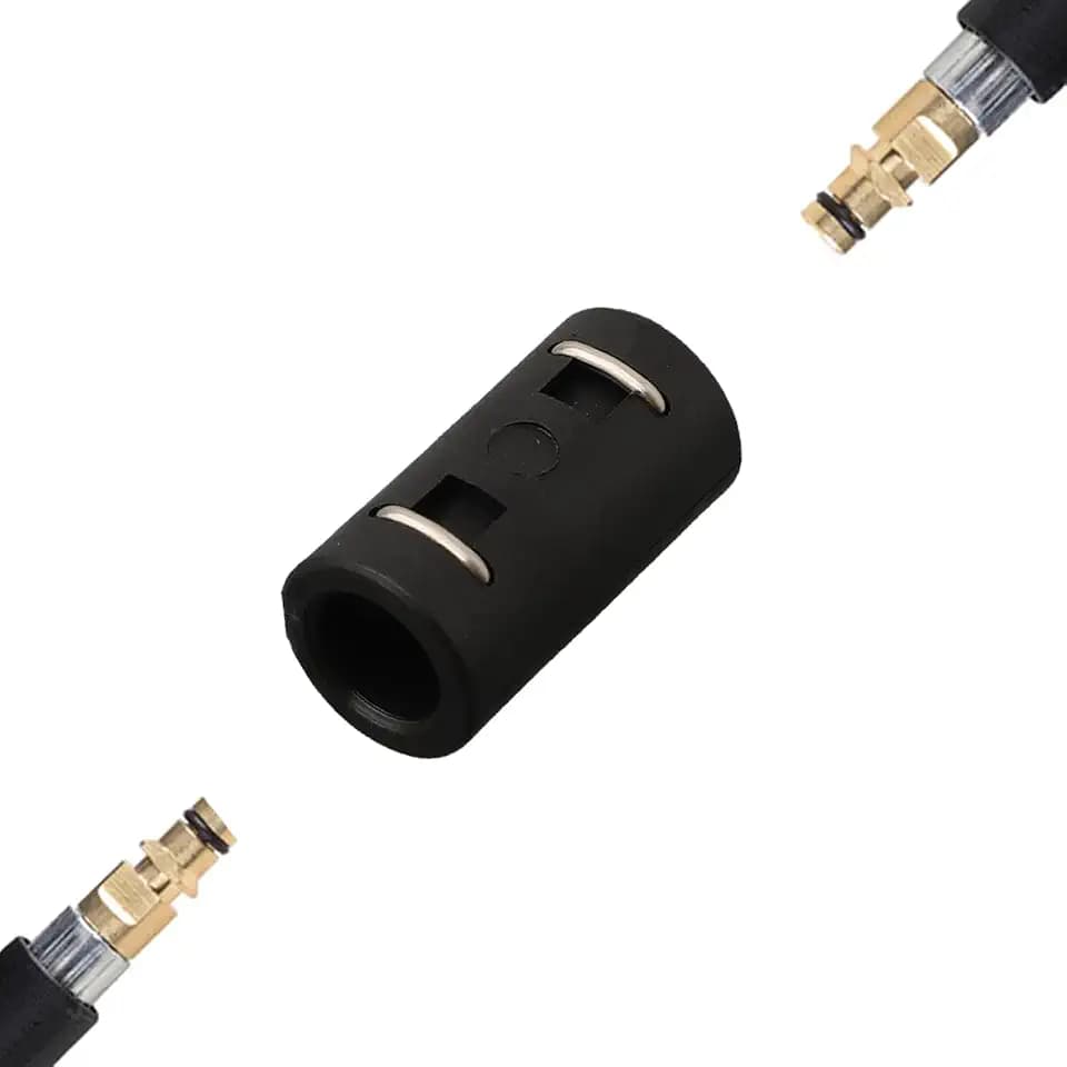 Hochdruckreiniger Schlauch Verbinder,Hose Connect Verlängerung Adapter,Hochdruck Schlauchkupplung Connector,Hose Pipe Quick Connectors,für Kärcher K2 Clic K3 K4 K5 K6 K7 Series wie 2.641-721.0
