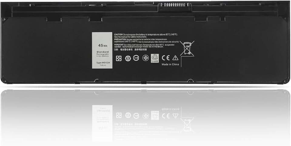 K KYUER 45Wh WD52H VFV59 Laptop Akku für Dell Latitude 12 7000 E7240 E7250 Ultrabook F3G33 KWFFN J31N7 451-BBFW 451-BBFT 451-BBFX 451-BBFY GD076 GVD76 HJ8KP NCVF0 F3G33 W57CV J31N7 7.4V Batterie