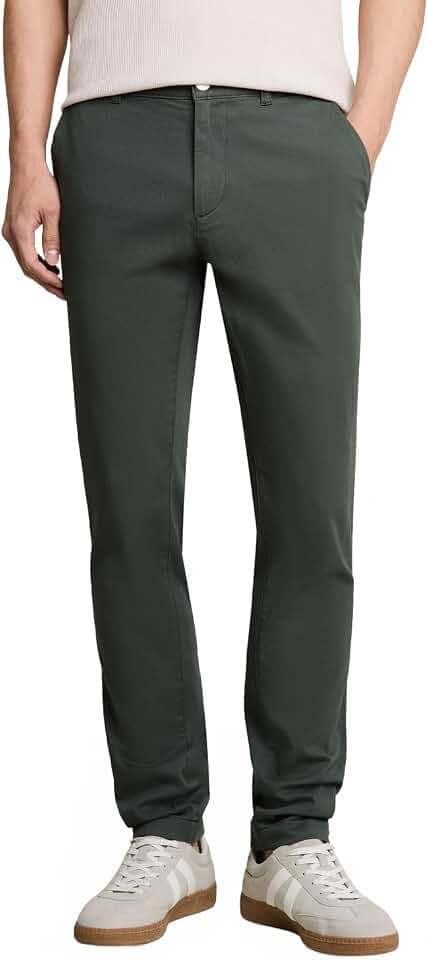 TOM TAILOR Herren Chinohose Slim Chino - Mid Waist - Slim Fit W29-W40 Stretch