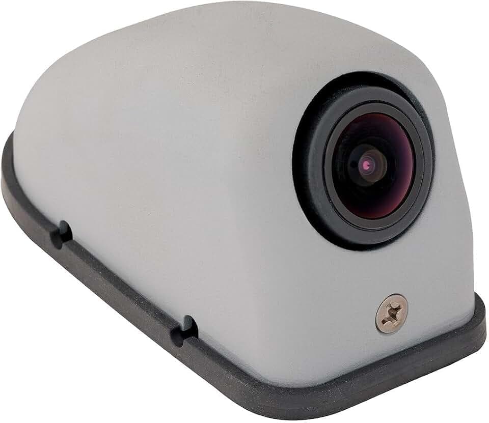 Voyager VCMS12RGP Model VCMS12 Color Right Side CMOS Camera With Rubber Lens Cover, Gray Housing, Replaces VCMS36 and VCCSID