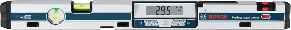 Bosch Professional Digitaler Neigungssensor GIM 60 L | Laserpräzision, Messbereich: 0-360º, Länge: 60 cm