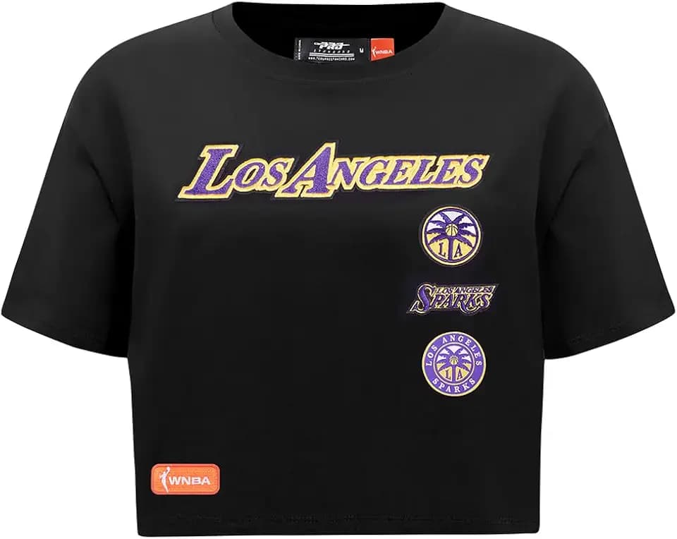 Pro Standard WNBA Womens Womens WNBA Retro Classics Cotton Short Sleeve Boxy Tee