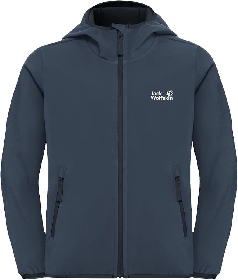 Jack Wolfskin Unisex Kinder Fourwinds Jacket Kids Softshelljacke