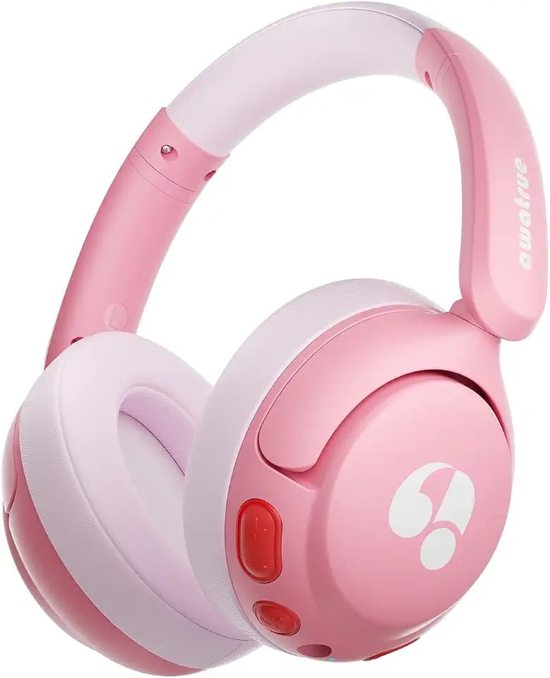 awatrue Kopfhörer Kinder mit 3,5 mm Kabel für Schule, Reisen, Tablet
