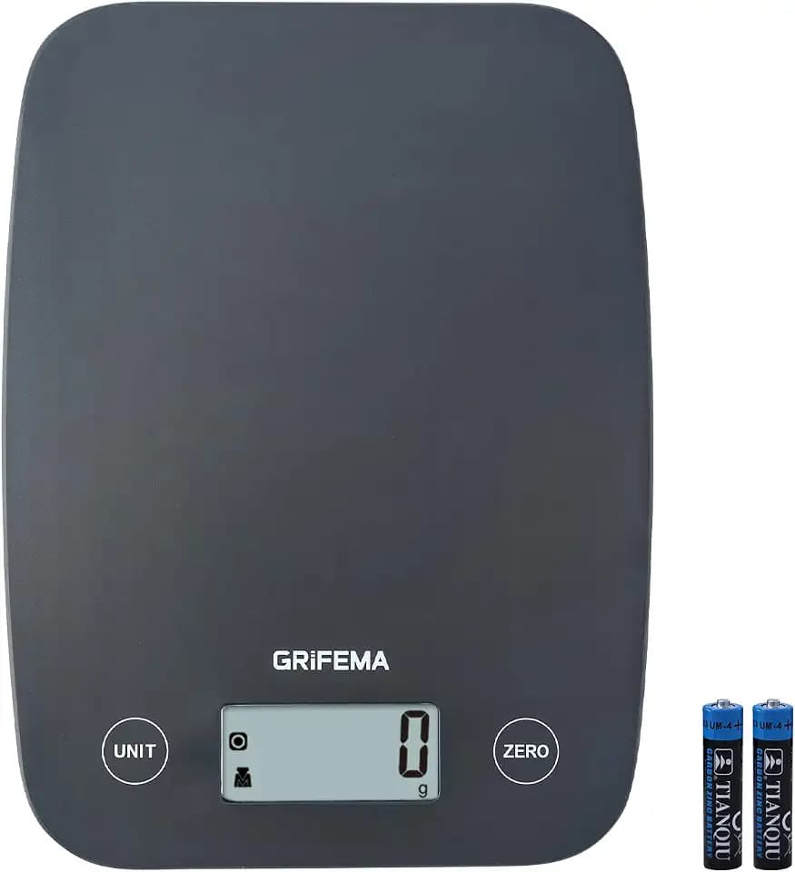 GRIFEMA GA2004 Küchenwaage Digital 1-5000g mit LCD Display
