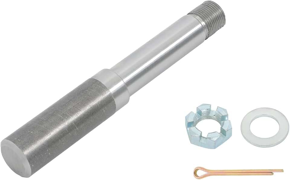 BT8 Round Spindle with Fastening Accessories Replacement for 2000lb Axles