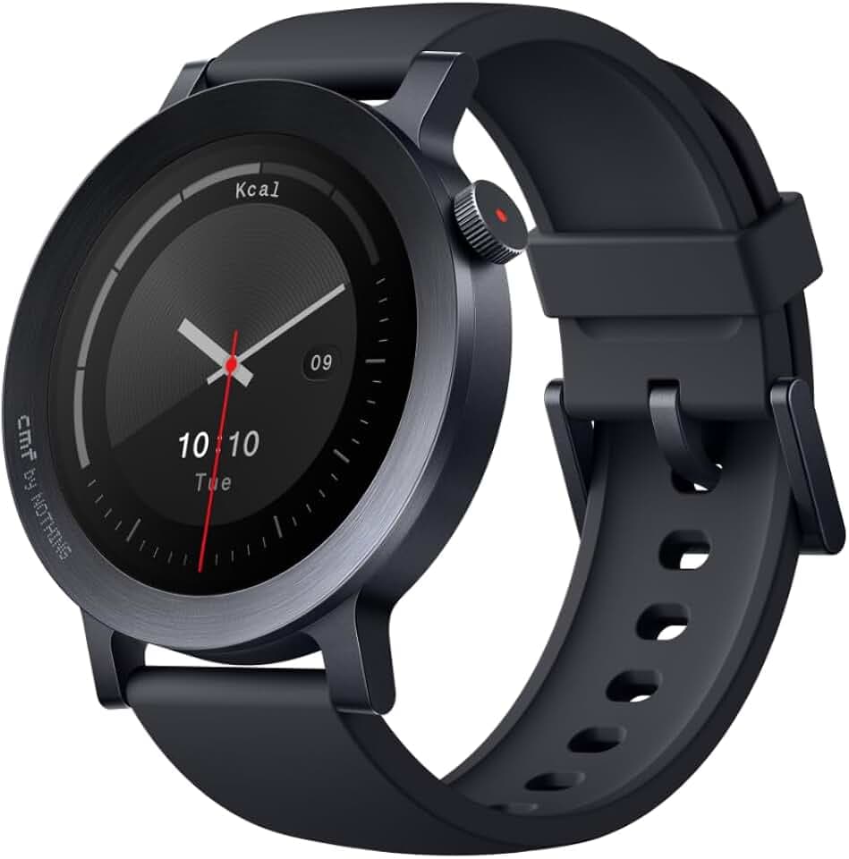 CMF Watch 3 Pro – Smartwatch 1,43" AMOLED, 13 Tage Akku, Dual-GPS, Bluetooth-Anrufe mit KI-Rauschunterdrückung, Herzfrequenz & Schlaftracking – Dunkelgrau