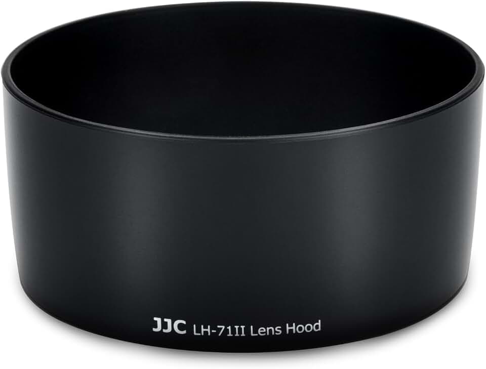 JJC Gegenlichtblende für Canon EF 50mm F1.4 USM DSLR EF-Mount Objektiv