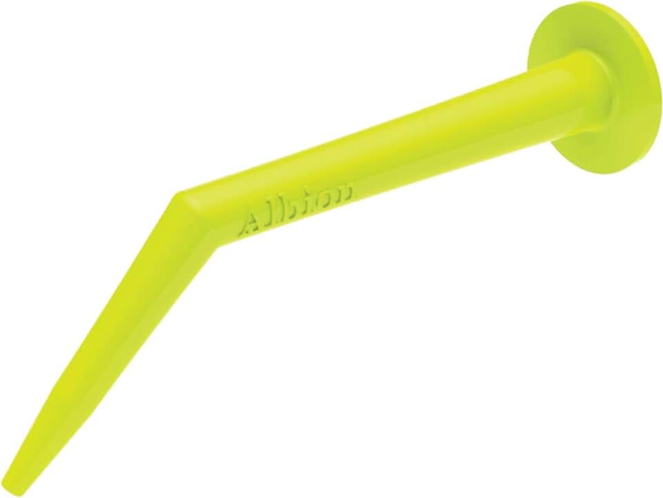 Albion Engineering Company 935-1(3 Pack) Angle Shot Plastic Nozzle for 1/10 Gallon Cartridges, Yellow, Pack of 3
