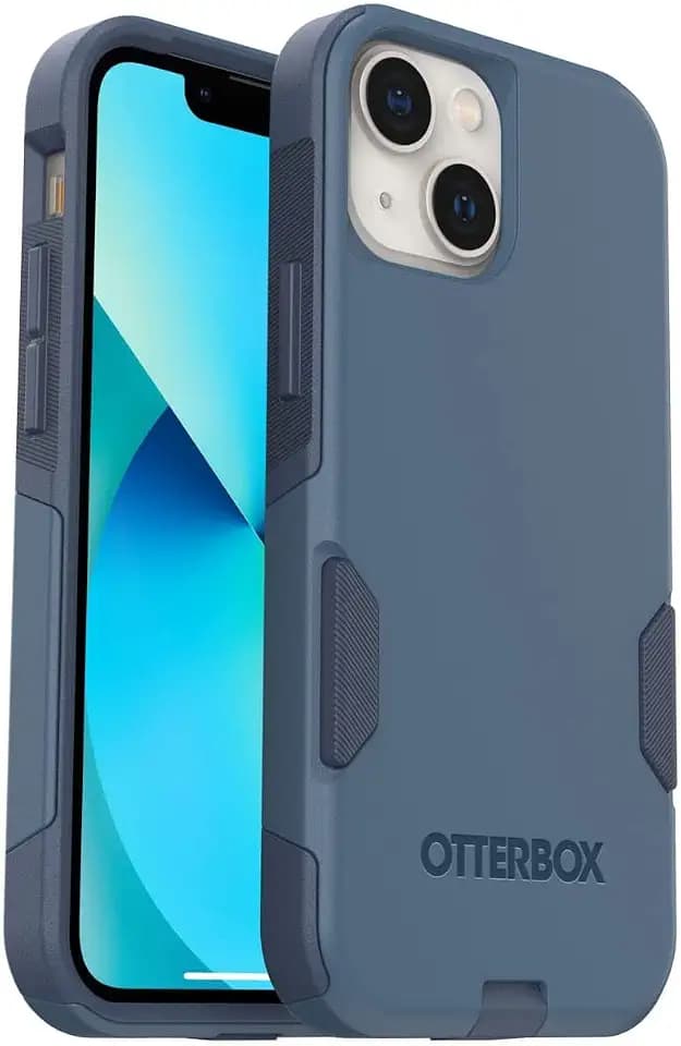 OtterBox Commuter Slim Case for iPhone 13 Mini and iPhone 12 Mini (Mini Version ONLY) Non-Retail Packaging - Rock Skip Blue