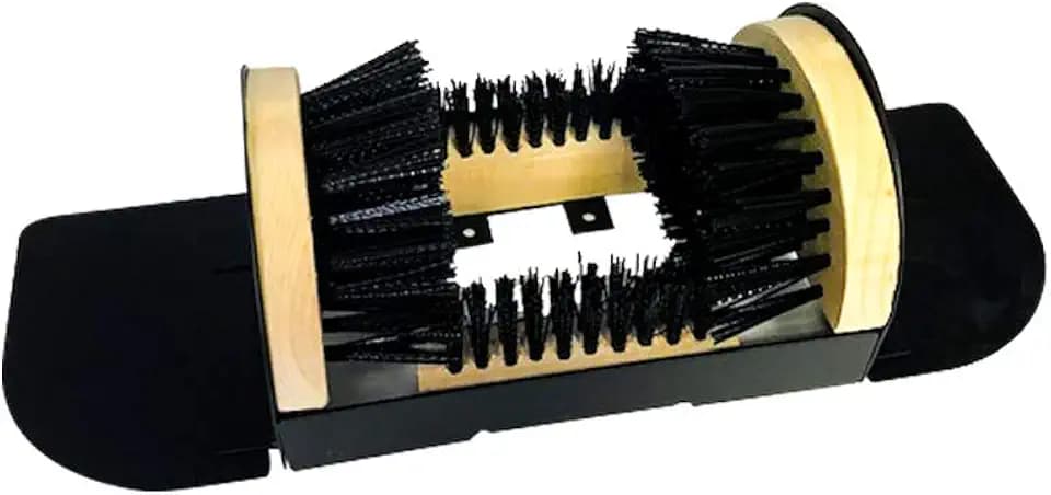 Boot and Shoe Brush Cleaner Scraper for Outdoor Mud with Folding Sides by Trademark Innovations