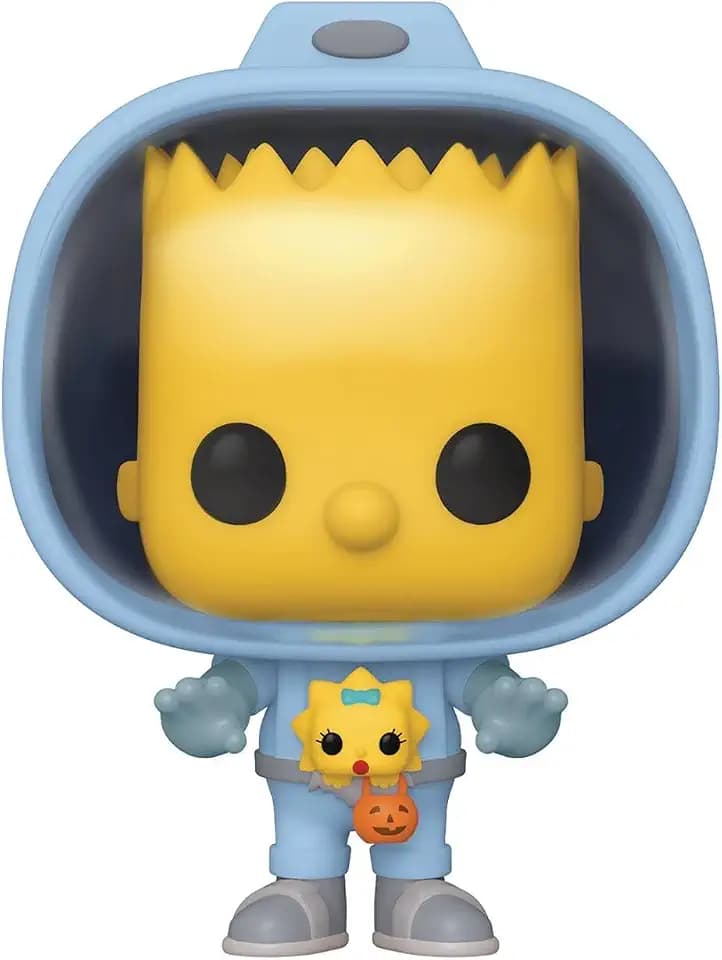 Funko Pop! Animation: Simpsons-Bart Simpson - 1/6 Quote Für Seltene Chase-Varianteestburster Maggie - The Simpsons - Vinyl-Sammelfigur - Geschenkidee - Offizielle Handelswaren - TV Fans