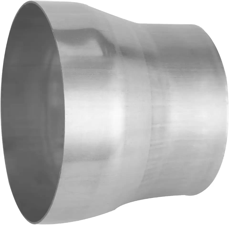 4.0”ID to 5.0”OD Exhaust Adapter, Stainless Steel Exhaust Pipe Connector Reducer, Universal 4.0 Inch to 5 Inch Kit
