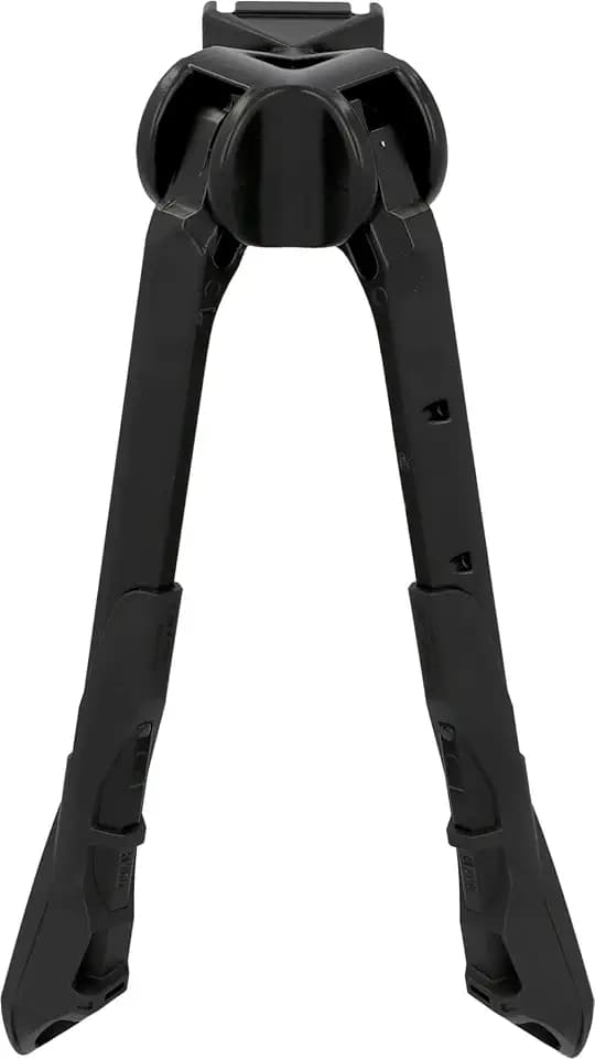 Fischer Zweibeinständer Jumbo, Fahrradständer passend für Fahrräder von 27-28 Zoll, für E-Bikes, Transporträder, Tandems und Fahrräder geeignet, Tragkraft 80kg, schwarz
