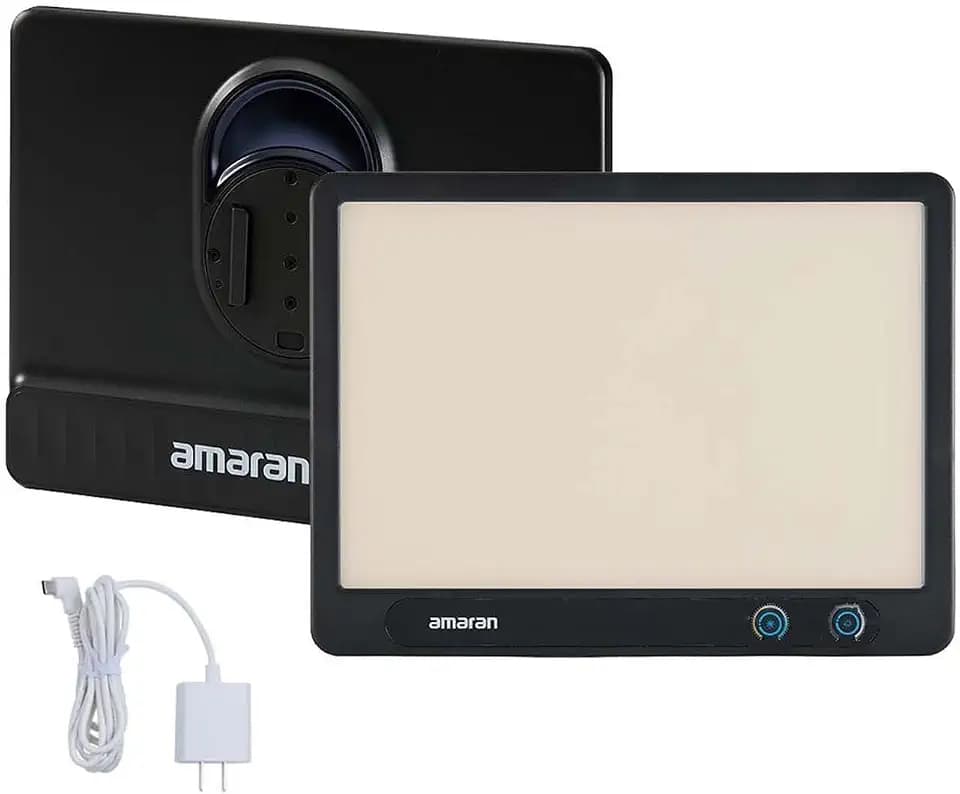 Amaran Verge Key Light with APP Control,26W 2700-6500K Dimmable (Charcoal)
