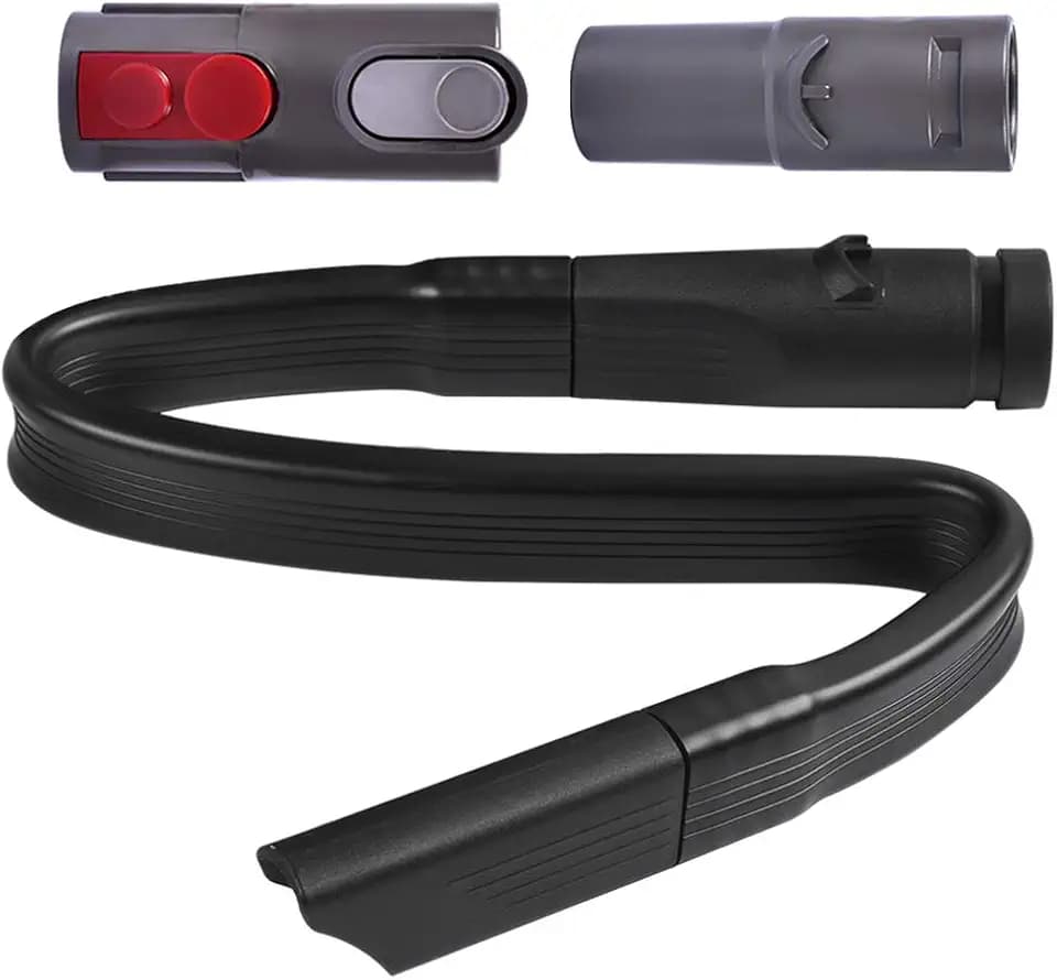KEEPOW Flexible Flachdüse für Dyson V15 V11 V10 V8 V7 V6 Mit 2 Adaptern
