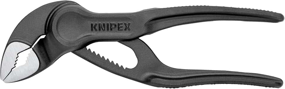 KNIPEX 87 00 100, 4 in. Cobra® XS Water Pump Pliers, Capacity 1 in.