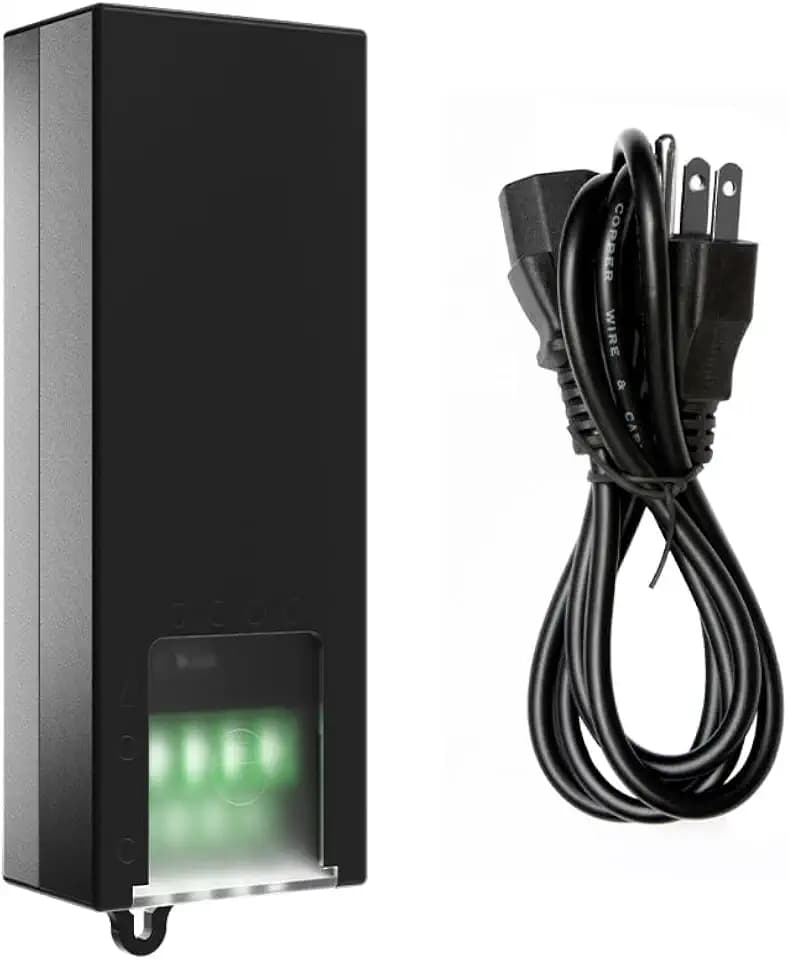DC 12V 5A Power Supply Adapter, 4-Channel Distribution Power for CCTV Security Cameras - 90-264V AC Input to 12-13.8V DC Output