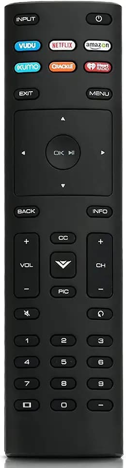 Universal XRT136 Remote Control Works for All Vizio Smart TV D24f-F1 D43f-F1 D50f-F1 E43-E2 E60-E3 E75-E1 M65-E0 M75-E1 P55-E1 P65-E1 P75-E1 and More