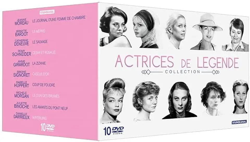 Coffret actrices de légende 10 films [FR Import]