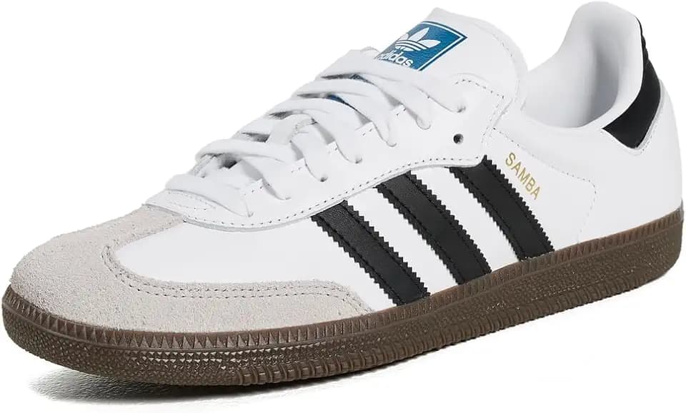 adidas Women's Samba OG W FTWR whiteCore Black/Clear Granite 10.5 US