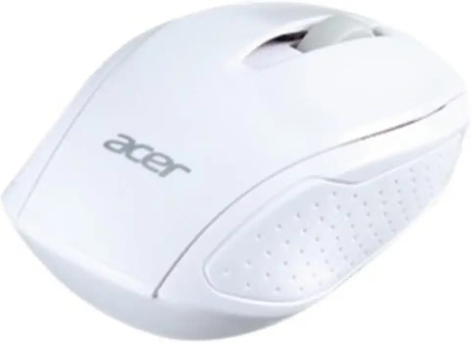Acer RF Wireless Mouse M501 (White), Works with Chromebook, with USB Plug and Play for Right/Left Handed Users (for Chromebooks, Windows PC & Mac, (Pack of 1)