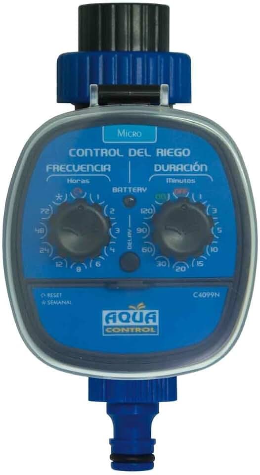 Aqua Control C4099N Bewässerungsprogrammierer, für alle Arten von Hähnen, Öffnung bei 0 bar