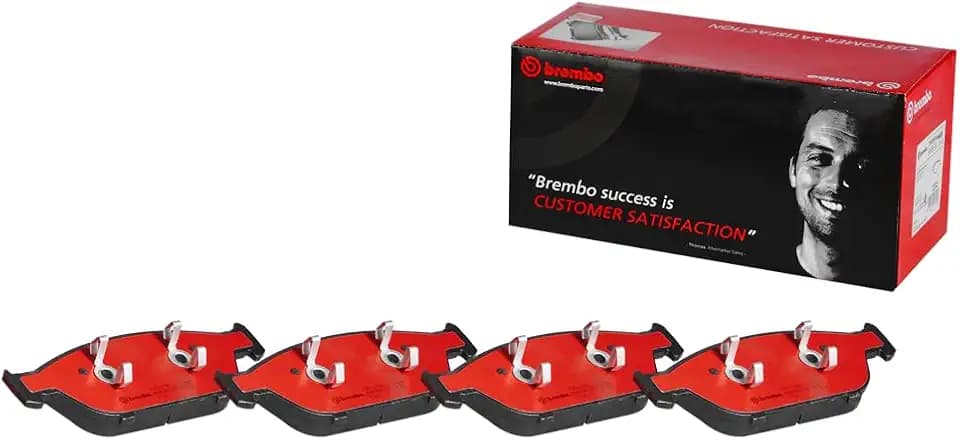 Brembo P85127N Premium Ceramic Front Disc Brake Pad Set AUDI/AUDI (FAW) OE# 4G0698151M